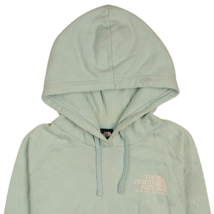 The North Face Womens Green Pullover Hoodie Size L Relaxed Fit
