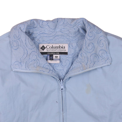 Columbia Women Blue XL Interchange Full Zip Polyester Activewear Jacket