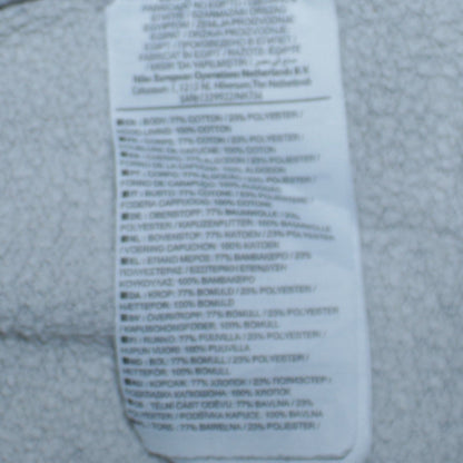 Nike Men's Grey Full Zip Hoodie M Regular Fit Sweatshirt