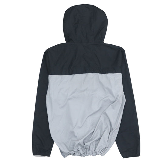 Nike Men's Black & Grey Windbreaker Hooded Jacket Size M
