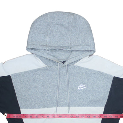 Nike Men’s Grey Pullover Hoodie Small Regular Fit Sportswear