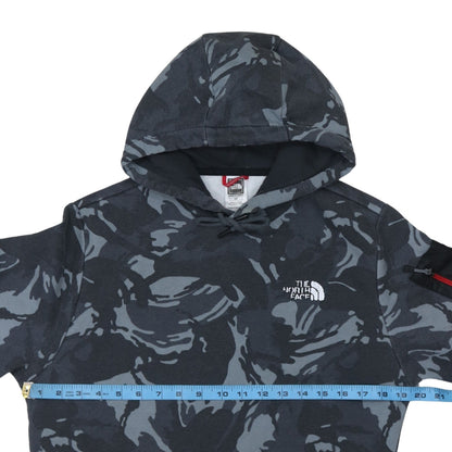 The North Face Men's Grey Camouflage Pullover Hoodie Size S