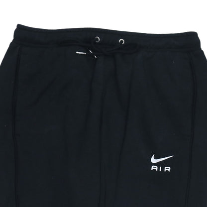 Nike Air Men's Black Jogger Trousers Size M Regular Fit Fleece