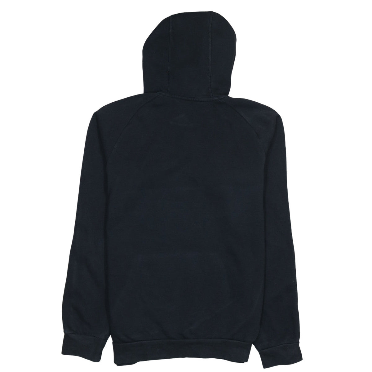 Adidas Mens Black Small Pullover Hoodie with Logo and Drawstring