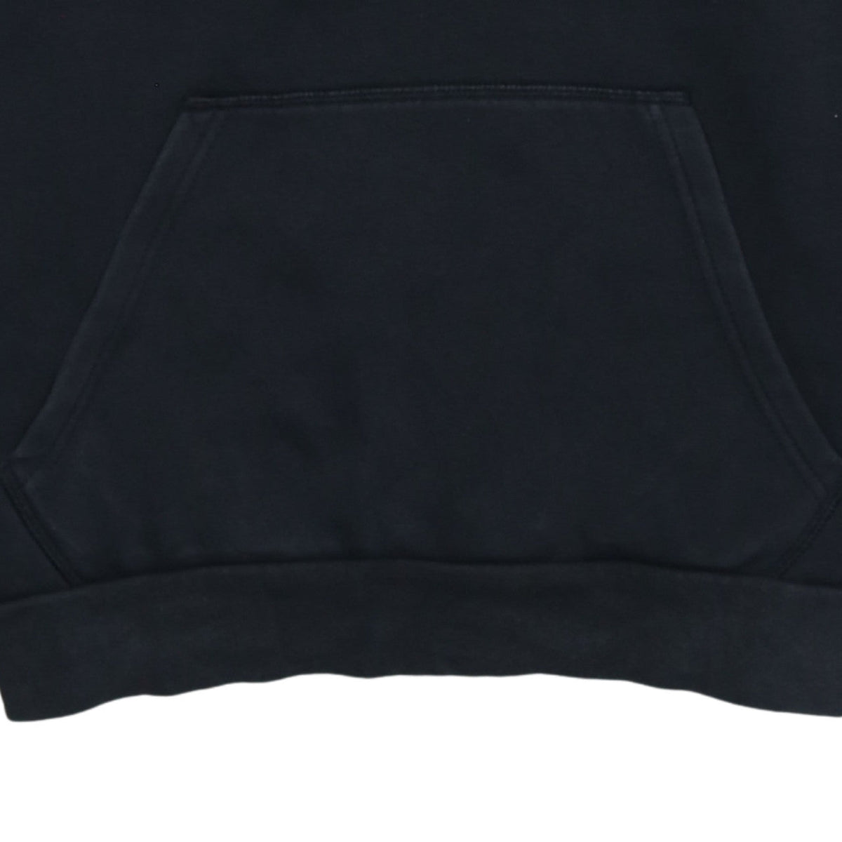 Adidas Mens Black Small Pullover Hoodie with Logo and Drawstring