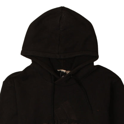 Adidas Men's Black Pullover Hoodie L Sports Fleece Sweatshirt