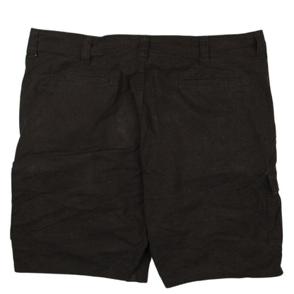 Wrangler Men's Black Cargo Shorts Size 42 Regular Fit Cotton
