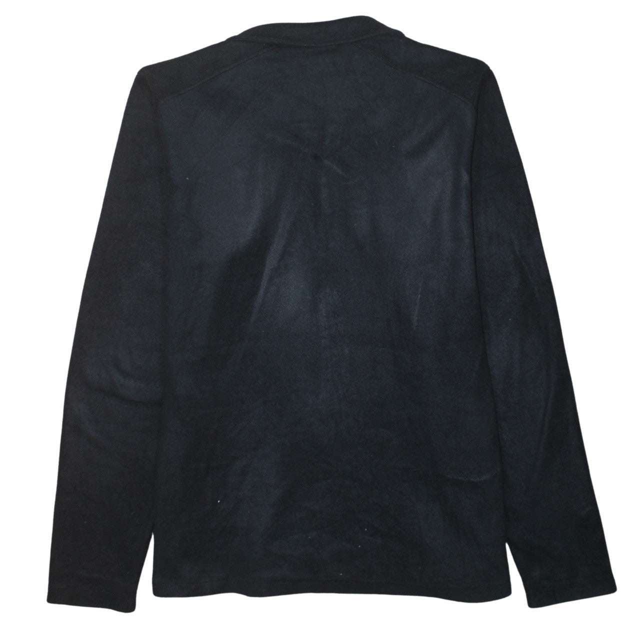 Helly Hansen Mens Black Fleece Full Zip Jacket Size L Regular Fit