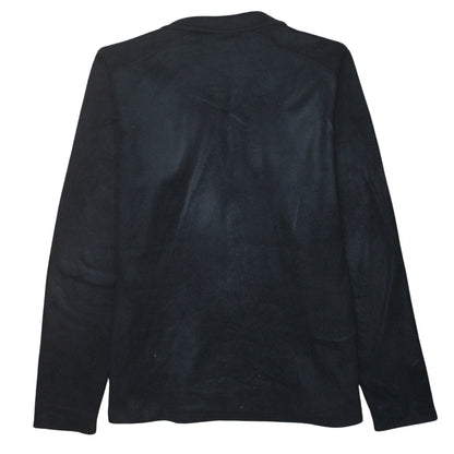 Helly Hansen Mens Black Fleece Full Zip Jacket Size L Regular Fit