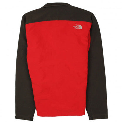 The North Face Mens Red Black Fleece Jacket Size S Outdoor Hiking