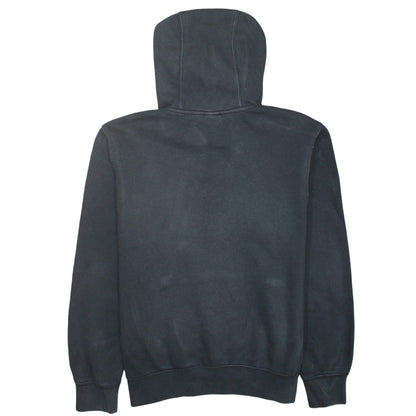 Nike Men's Black Pullover Hoodie Small Logo Graphic Fleece