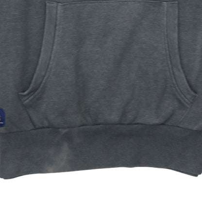 Kappa Men's Grey Pullover Hoodie Large Logo Sportswear
