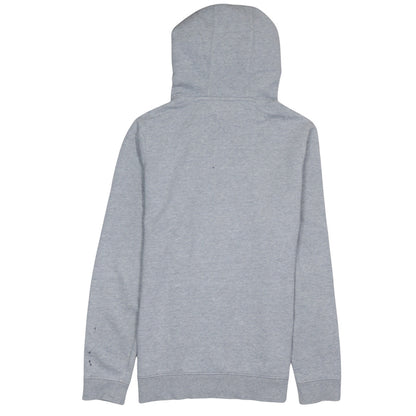 Tommy Hilfiger Men’s Grey Pullover Hoodie L Logo Graphic Sweatshirt