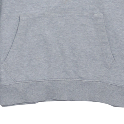 Tommy Hilfiger Men’s Grey Pullover Hoodie L Logo Graphic Sweatshirt