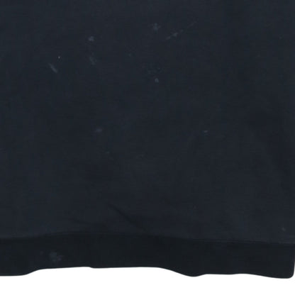 Nike Men's Black 'Just Do It' Logo Crew Neck Sweatshirt L