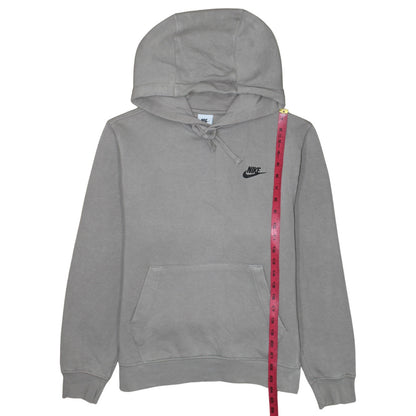 Nike Men's Grey Pullover Hoodie XS Logo Fleece Sweatshirt
