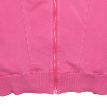Nike Girls Pink Track Jacket XL 13-15 Years Full Zip Sportswear Top