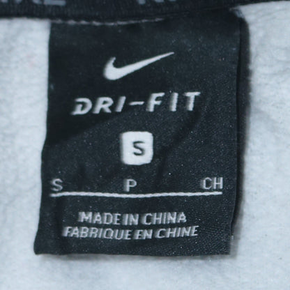 Nike Men's Grey Dri-Fit Pullover Hoodie S Sports Logo