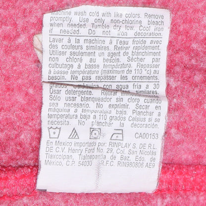Champion Womens Pink Hooded Pullover Sweatshirt Size M