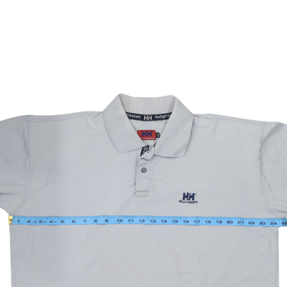 Helly Hansen Mens Grey 2XL Cotton Polo Shirt