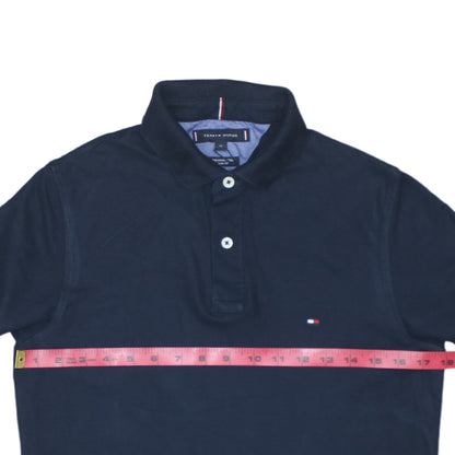 Tommy Hilfiger Men’s Blue Slim Fit Polo Shirt Size M