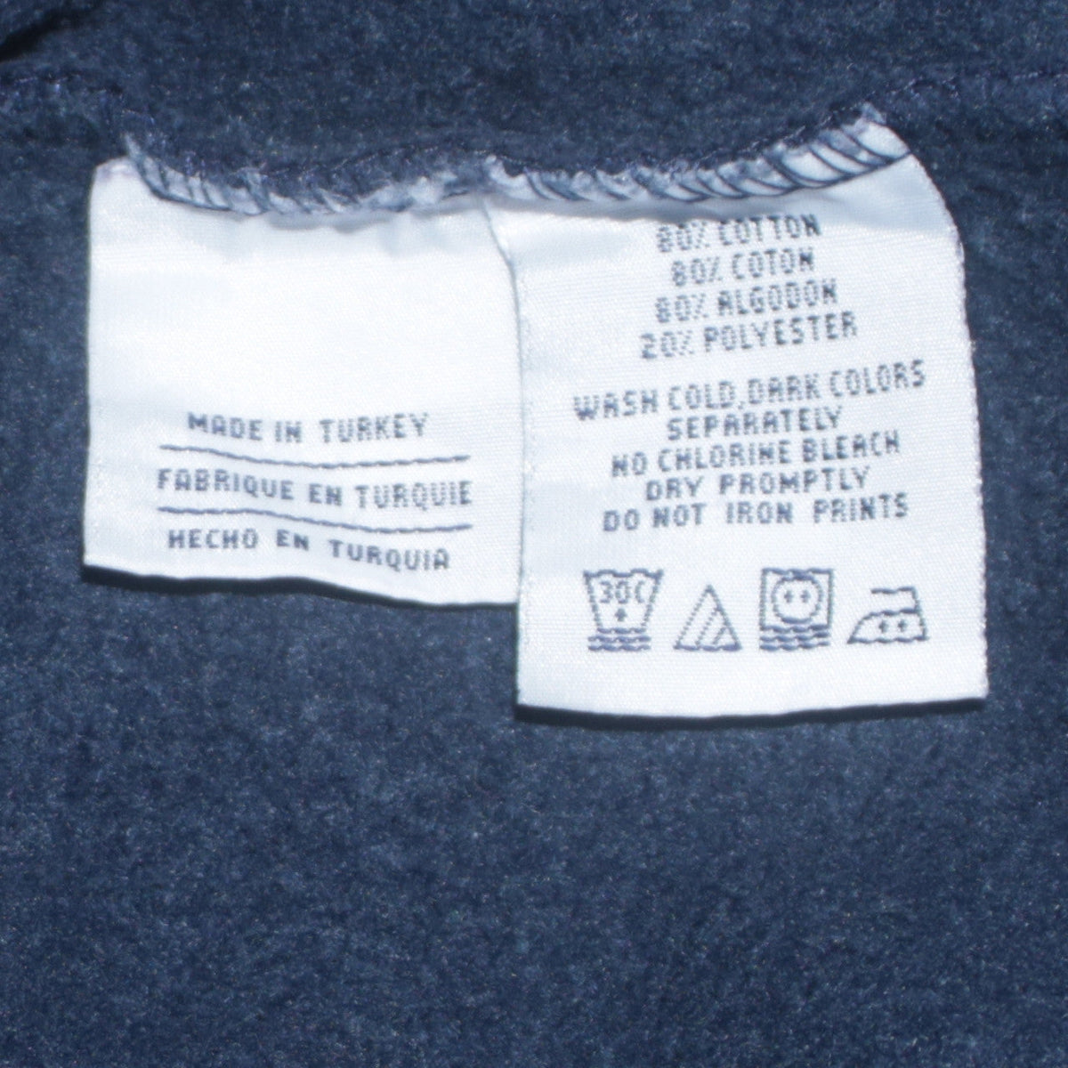 Tommy Hilfiger Men's Blue Small Pullover Sweatshirt Embroidered Logo