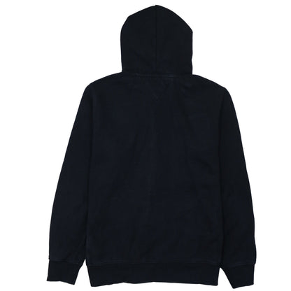 Tommy Hilfiger Men's Black Full Zip Hoodie Size L Regular Fit
