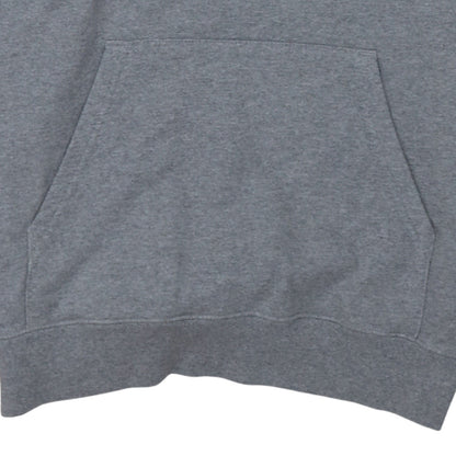 Vans Mens Grey Pullover Hoodie Medium Logo Skate Sweatshirt