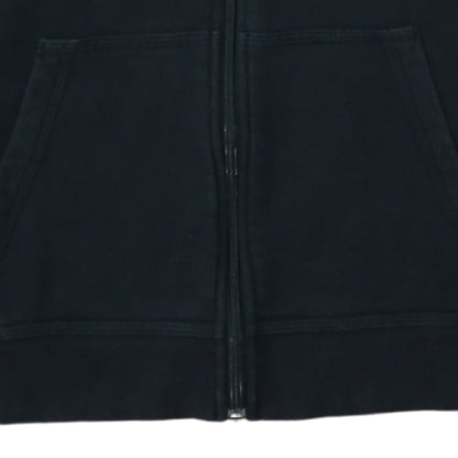 Nike Boys Black Full Zip Hoodie XL 13-15 Years Fleece Logo Sportswear