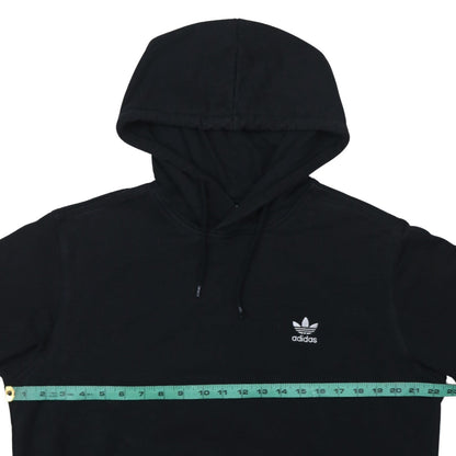 Adidas Men’s Black Pullover Hoodie Size L Sports Fleece