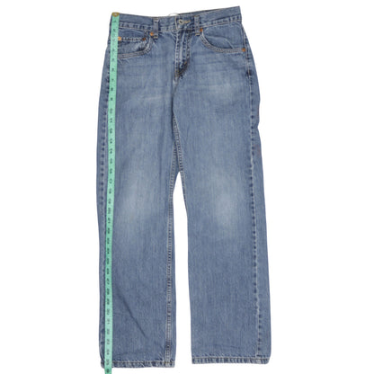 Levi's Boys Blue 550 Relaxed Fit Denim Jeans Size 12 Years Straight Leg