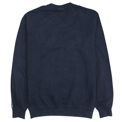 Champion Men’s Black Small Logo Tape Pullover Sweatshirt