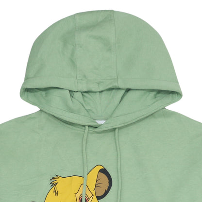 Disney Women’s Green The Lion King Pullover Hoodie XS