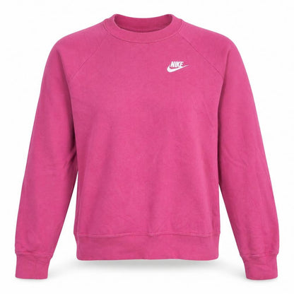 Nike Womens Pink XS Pullover Sweatshirt with Logo
