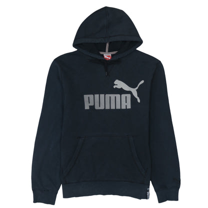 Puma Men's Black XL Pullover Hoodie with Logo