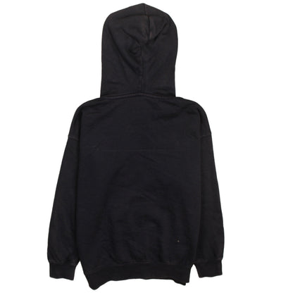 GAP Boys Black Pullover Hoodie 12 Years Fleece Logo Hooded Sweatshirt