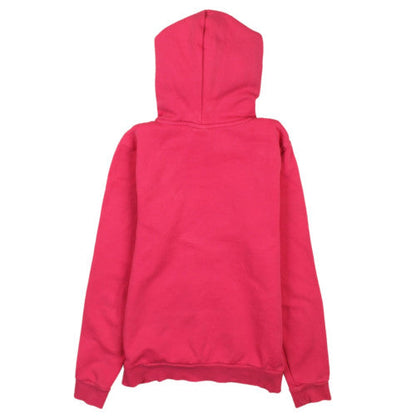 Puma Women's Pink Pullover Hoodie Size 10 Logo Cotton Blend Sweatshirt