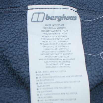 Berghaus Men's Black XL Full Zip Hooded Fleece Jacket