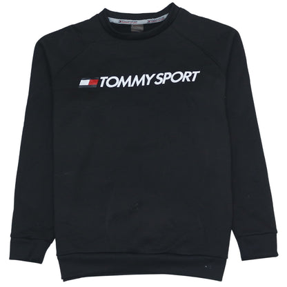 Tommy Sport Men's Black M Crew Neck Pullover Sweatshirt