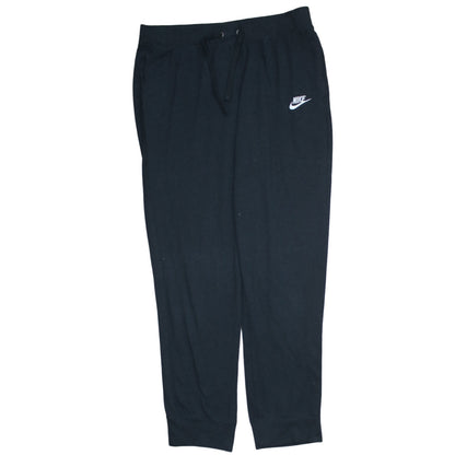 Nike Men's Black Jogger Sweatpants M Regular Fit Drawstring Waist