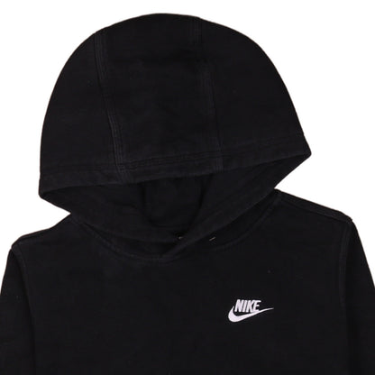 Nike Womens Black Pullover Hoodie XL Relaxed Fit Cotton Blend