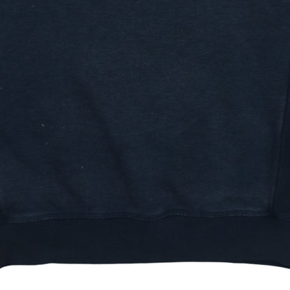 Ellesse Mens Blue XL Pullover Sweatshirt Crew Neck Logo Embroidered