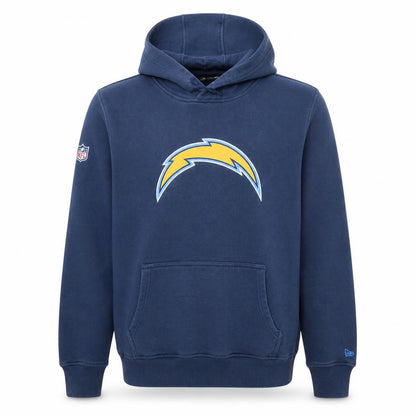 New Era Men's Blue XL Pullover Hoodie NFL Charger Logo Sportswear