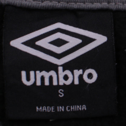 Umbro Men's Black Small Pullover Hoodie Sports Fleece