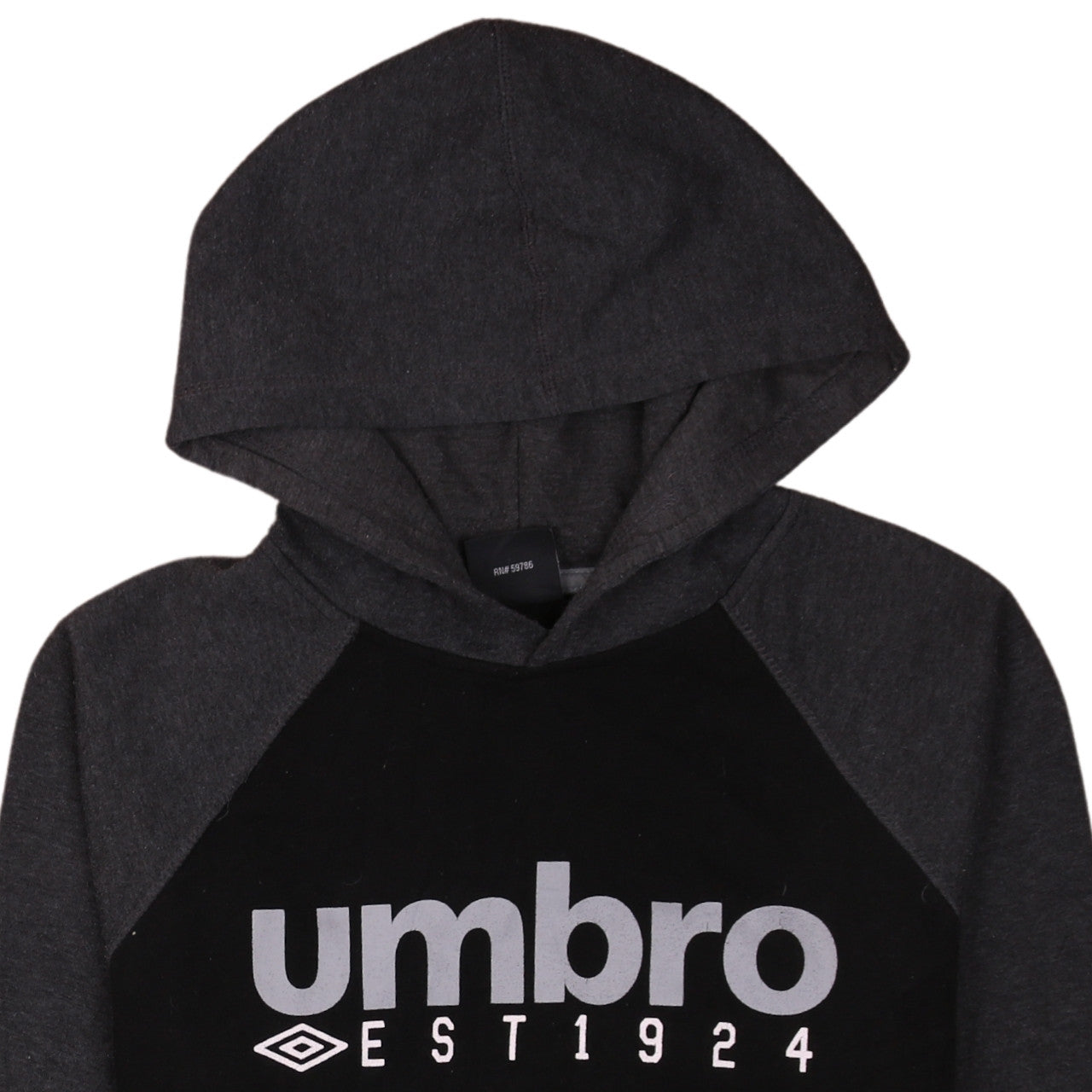 Umbro Men's Black Small Pullover Hoodie Sports Fleece