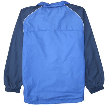 Nike Men's Blue Medium Windbreaker Jacket Lightweight Full Zip