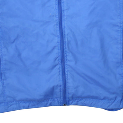 Nike Men's Blue Medium Windbreaker Jacket Lightweight Full Zip