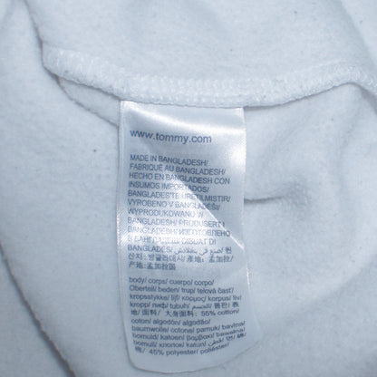 Tommy Jeans Women's White XS Pullover Hoodie Cotton Blend