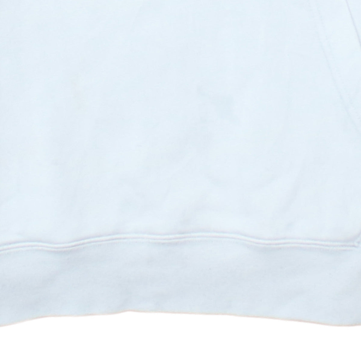 Nike Women White Medium Pullover Hoodie Cotton Blend