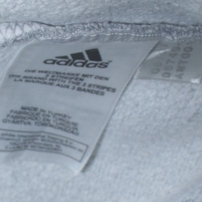 adidas Mens Grey Pullover Hoodie L Regular Fit Sportswear